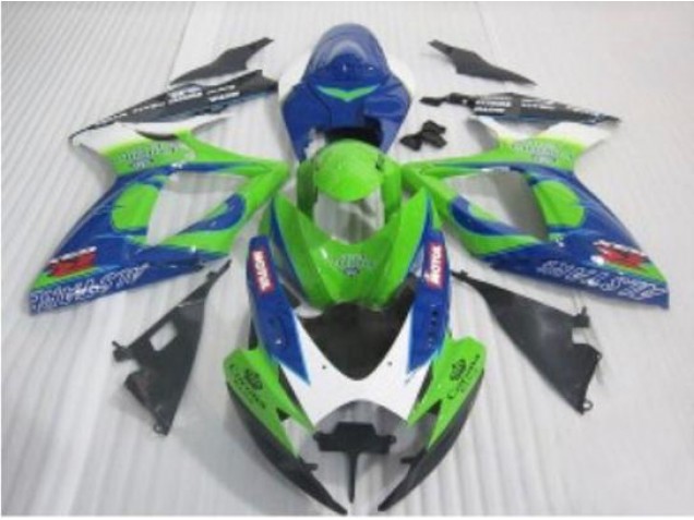 Blau Grün Suzuki GSXR 600 / 750 K6 2006-2007 Motorrad Verkleidungen