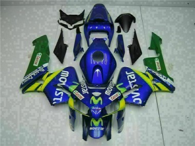 Blau Honda CBR 600 RR 2005-2006 Motorrad Verkleidungen & Plastik