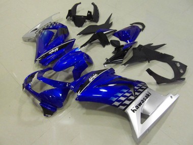 Blau Kawasaki ZX 250R 2008-2012 Motorrad Verkleidung