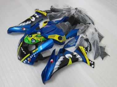 Blau Rossi Yamaha R1 2015-2019 Motorrad Verkleidungen