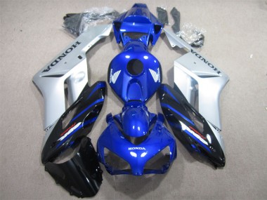 Blau Schwarz Honda CBR 600 F4i 2001-2003 Motorrad Verkleidungen