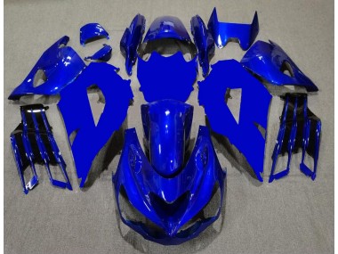 Blau Schwarz Kawasaki ZX14R ZZR 1400 2012-2021 Motorrad Verkleidungen