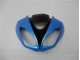 Blau Schwarz Kawasaki ZX6R 2009-2012 Motorrad Verkleidung