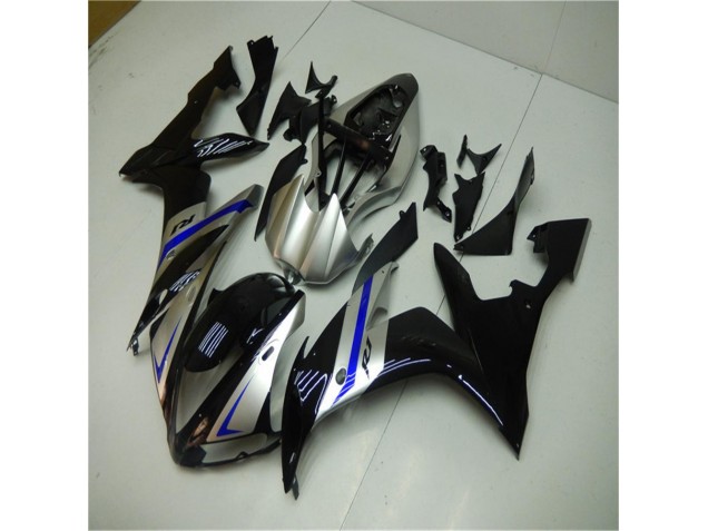 Blau Schwarz Silber Yamaha R1 2004-2006 Motorrad Verkleidungen