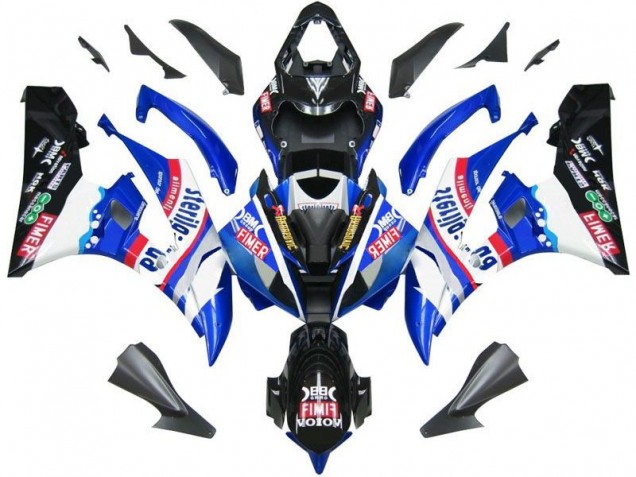 Blau Schwarz Sterilgarda Yamaha R6 2006-2007 Motorrad Verkleidungen