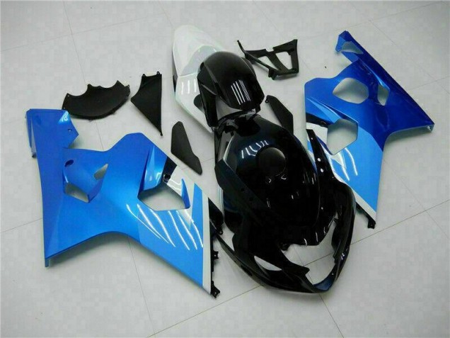 Blau Schwarz Suzuki GSXR 600 / 750 K4 2004-2005 Motorrad Verkleidungen & Plastik