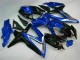 Blau Schwarz Suzuki GSXR 600 / 750 K8 2008-2010 Motorrad Verkleidung