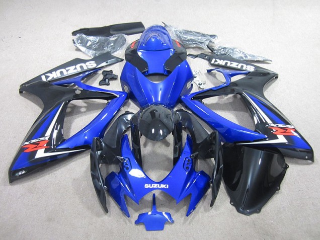 Blau Schwarz Suzuki GSXR 750 K6 2006-2007 Motorrad Verkleidungen