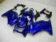 Blau Schwarz Weiß Ninja Kawasaki EX250 2008-2012 Motorrad Verkleidung