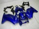 Blau Schwarz Weiß Ninja Kawasaki EX250 2008-2012 Motorrad Verkleidung