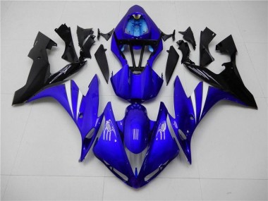 Blau Schwarz Yamaha R1 2004-2006 Motorrad Verkleidungen & Plastik