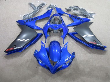 Blau Schwarz Yamaha R1 2007-2008 Motorrad Verkleidungen