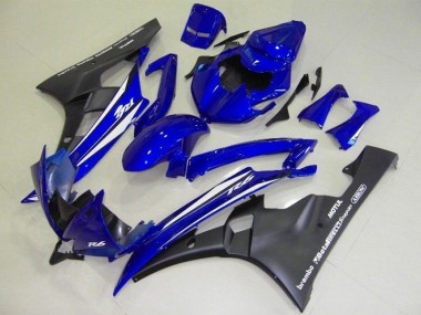 Blau Schwarz Yamaha R6 2006-2007 Motorrad Verkleidung