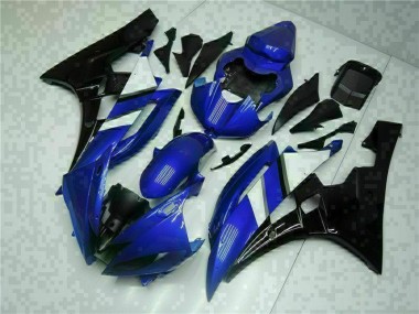 Blau Schwarz Yamaha R6 2006-2007 Motorrad Verkleidung & Plastik