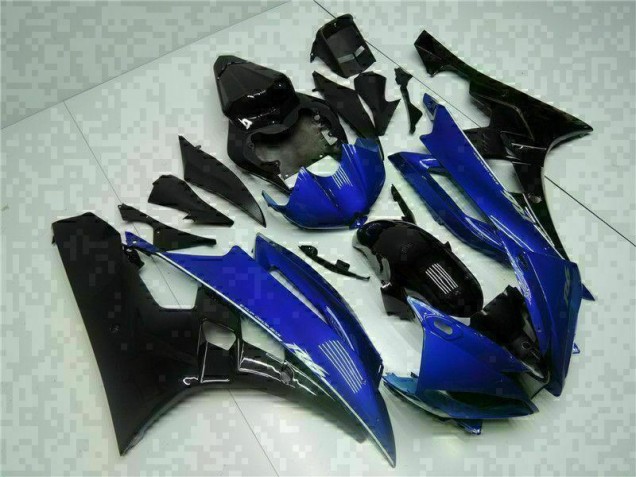 Blau Schwarz Yamaha R6 2006-2007 Motorrad Verkleidungen