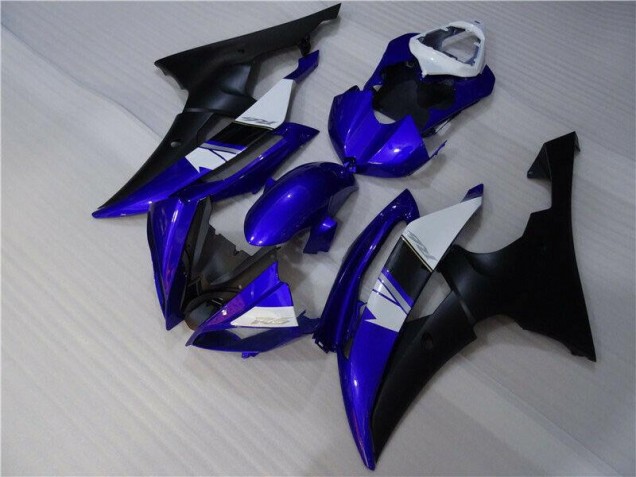 Blau Schwarz Yamaha R6 2008-2016 Motorrad Verkleidungen