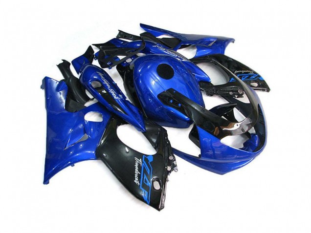 Blau Schwarz Yamaha YZF 600 R Thundercat 1994-2007 Motorrad Verkleidungen