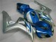 Blau Silber Honda CBR 1000 RR 2006-2007 Motorrad Verkleidungen