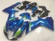 Blau Suzuki GSXR 600 / 750 K11 2011-2024 Motorrad Vollverkleidung