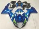 Blau Suzuki GSXR 600 / 750 K11 2011-2024 Motorrad Vollverkleidung