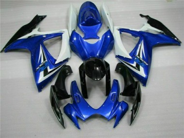 Blau Suzuki GSXR 600 / 750 K6 2006-2007 Motorrad Verkleidung