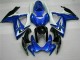 Blau Suzuki GSXR 600 / 750 K6 2006-2007 Motorrad Verkleidung & Plastik