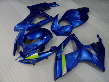 Blau Suzuki GSXR 600 / 750 K6 2006-2007 Motorrad Verkleidungen