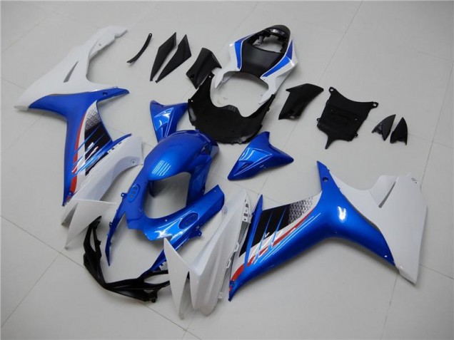 Blau Weiß Suzuki GSXR 600 / 750 K11 2011-2024 Motorrad Verkleidungen