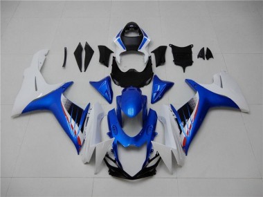 Blau Weiß Suzuki GSXR 600 / 750 K11 2011-2024 Motorrad Verkleidungen