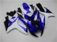 Blau Weiß Suzuki GSXR 600 / 750 K6 2006-2007 Motorrad Verkleidungen Komplett Sets