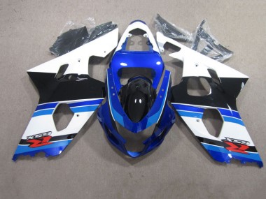 Blau Weiß Suzuki GSXR 600 K4 2004-2005 Motorrad Verkleidungen