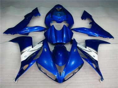 Blau Weiß Yamaha R1 2004-2006 Motorrad Verkleidungen