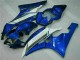 Blau Weiß Yamaha R6 2006-2007 Motorrad Verkleidungen