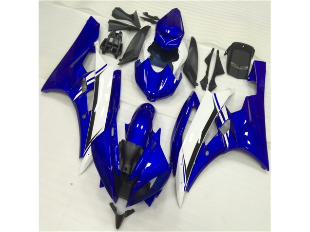 Blau Weiß Yamaha R6 2006-2007 Motorrad Verkleidungen & Plastik