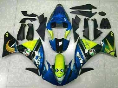 Blau Yamaha R1 2009-2011 Motorrad Verkleidungen