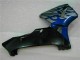 Blau mit silberner Flamme Honda CBR 600 RR 2003-2004 Motorrad Verkleidungen