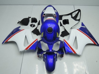 Blau und Weiß Honda VFR 800 2002-2013 Motorrad Verkleidungen