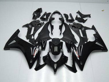 Glänzend Schwarz Honda CBR 500 RR 2013-2015 Motorrad Verkleidungen