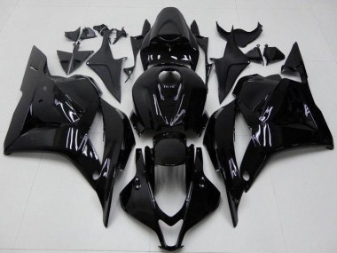 Glänzend Schwarz Honda CBR 600 RR 2009-2012 Motorrad Verkleidungen