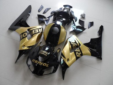 Gold Repsol Honda CBR 1000 RR 2006-2007 Motorrad Verkleidungen