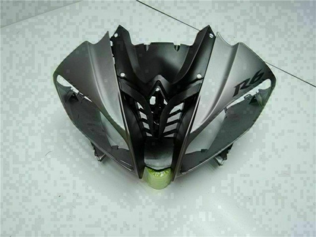 Grau Schwarz Yamaha R6 2008-2016 Motorrad Verkleidungen