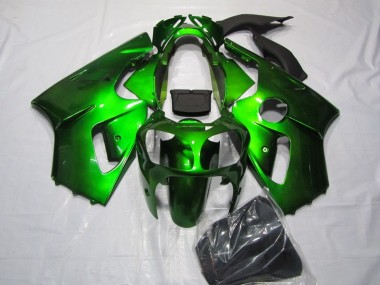 Grün Kawasaki ZX12R 2000-2001 Motorrad Vollverkleidung