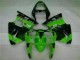 Grün Kawasaki ZX6R 2000-2002 Motorrad Verkleidung