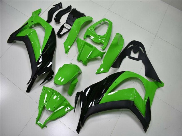 Grün Schwarz Kawasaki ZX10R 2011-2015 Motorrad Vollverkleidung