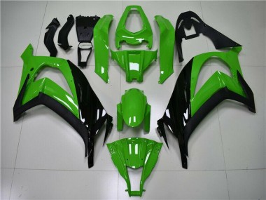 Grün Schwarz Kawasaki ZX10R 2011-2015 Motorrad Vollverkleidung