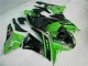 Grün Schwarz Kawasaki ZX6R 2009-2012 Motorrad Verkleidungen