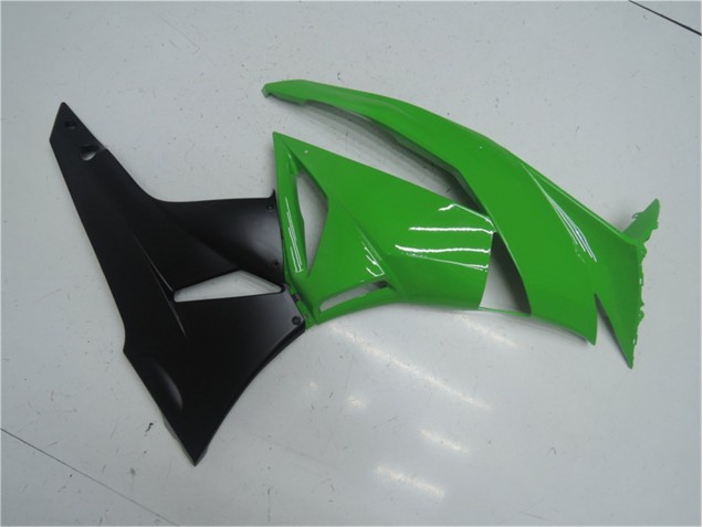 Grün Schwarz Kawasaki ZX6R 2009-2012 Motorrad Vollverkleidung