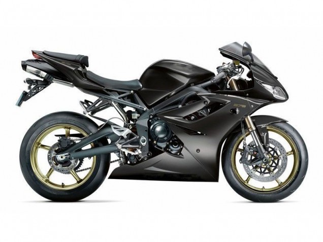 Matt Schwarz Triumph Daytona 675 Triple 2006-2008 Motorrad Verkleidungen