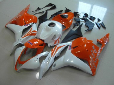 Orange Perl Weiß Honda CBR 600 RR 2009-2012 Motorrad Verkleidungen