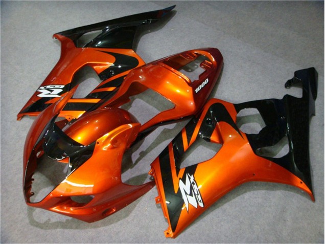 Orange Schwarz Suzuki GSXR 1000 K3 2003-2004 Motorrad Verkleidungen